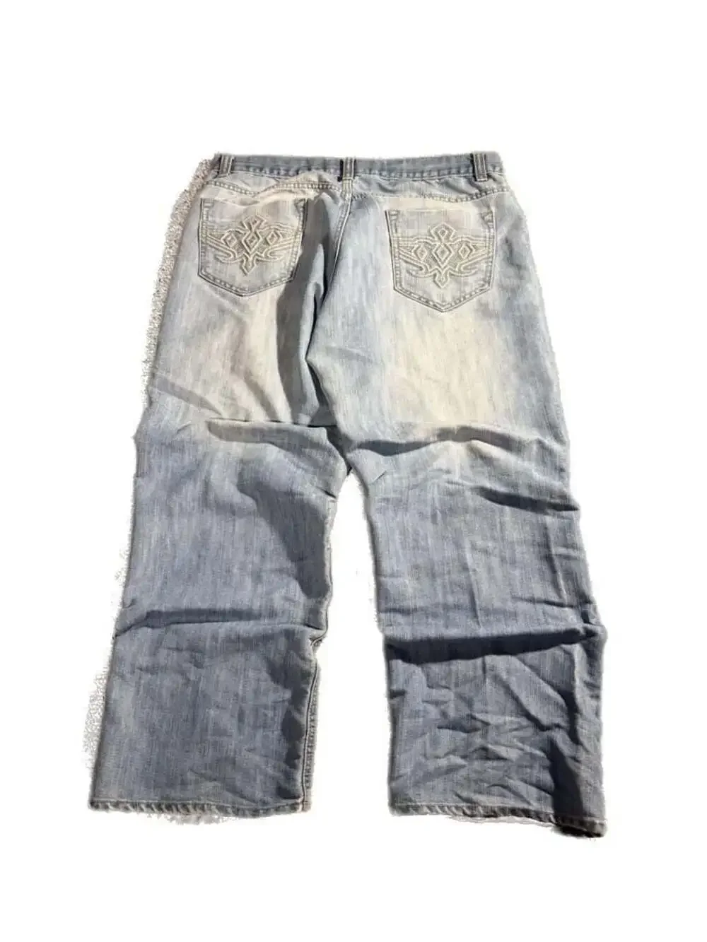 Avirex Relaxed Fit Embroidered Back Pocket Jeans 40x32